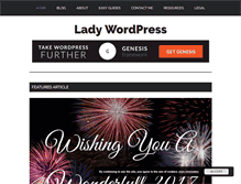 Tablet Screenshot of ladywp.com